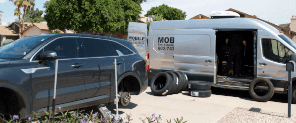 Mobile Tire Installation